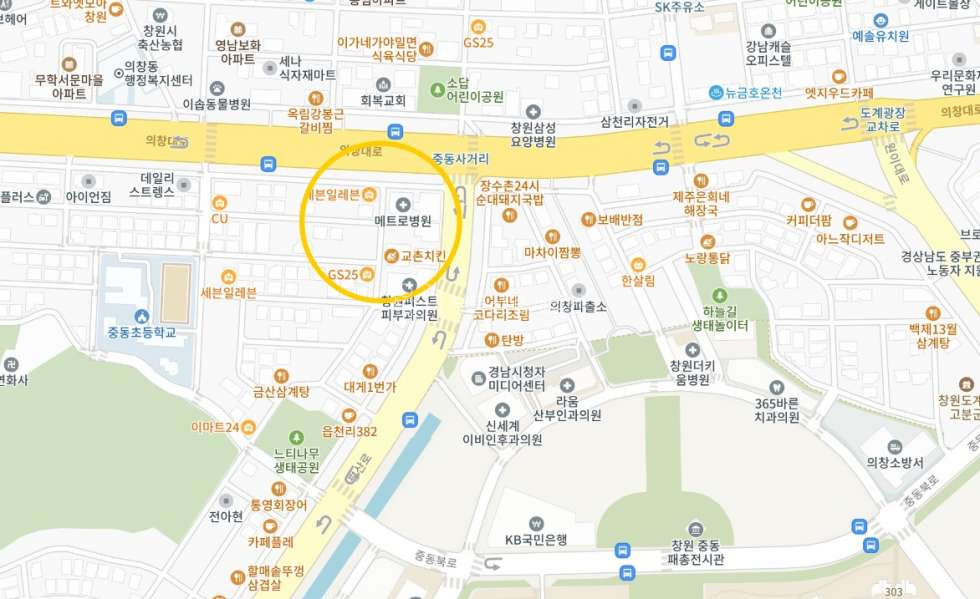 경남 창원의창구 서상동 의창대로 왕복10차로 대로변 귀한 토지매매 매매 매물번호 10022 사진 1